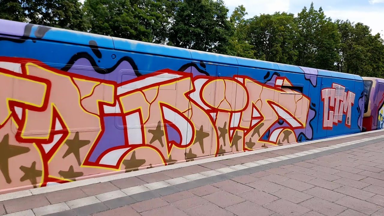 A Year of Berlin Graffiti Subway Trains 2024 - Highlights of Bombing Berlin S-Bahn U-Bahn Züge Pt. 2