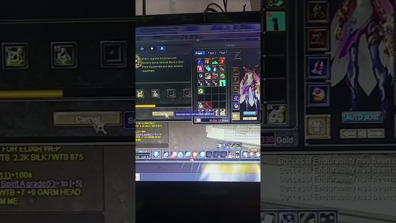 Silkroad Alchemy Tips (Cerberus)