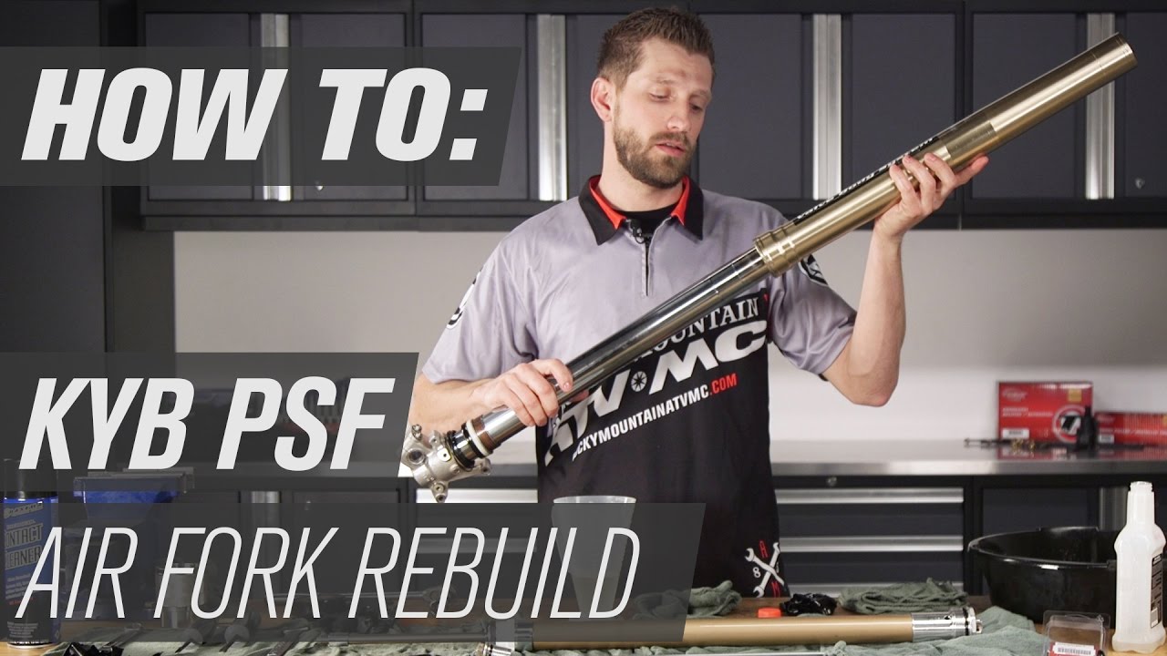 How To Rebuild KYB PSF Motorcycle Air Forks