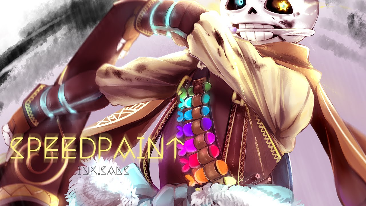 「Ink!Sans」Undertale - SPEEDPAINT