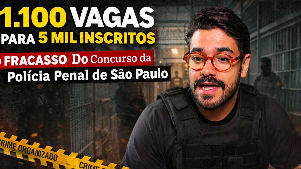 O FRACASSO Do Concurso da Polícia Penal de São Paulo