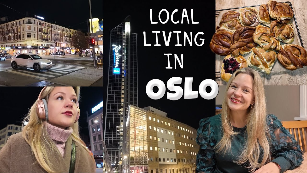 Работа с 9:00 до 17:00 из дома в Осло, Норвегия | Мой распорядок дня, городская жизнь и любимый к...