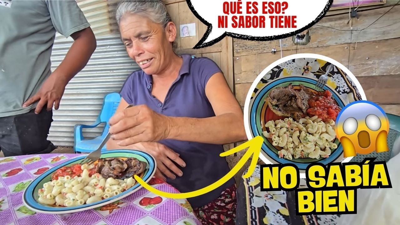 Momento de la verdad!! La MAMÁ de RENÉ probó la comida y dijo esto…😱😱 SU REACCIÓN NOS SORPRENDIÓ😡