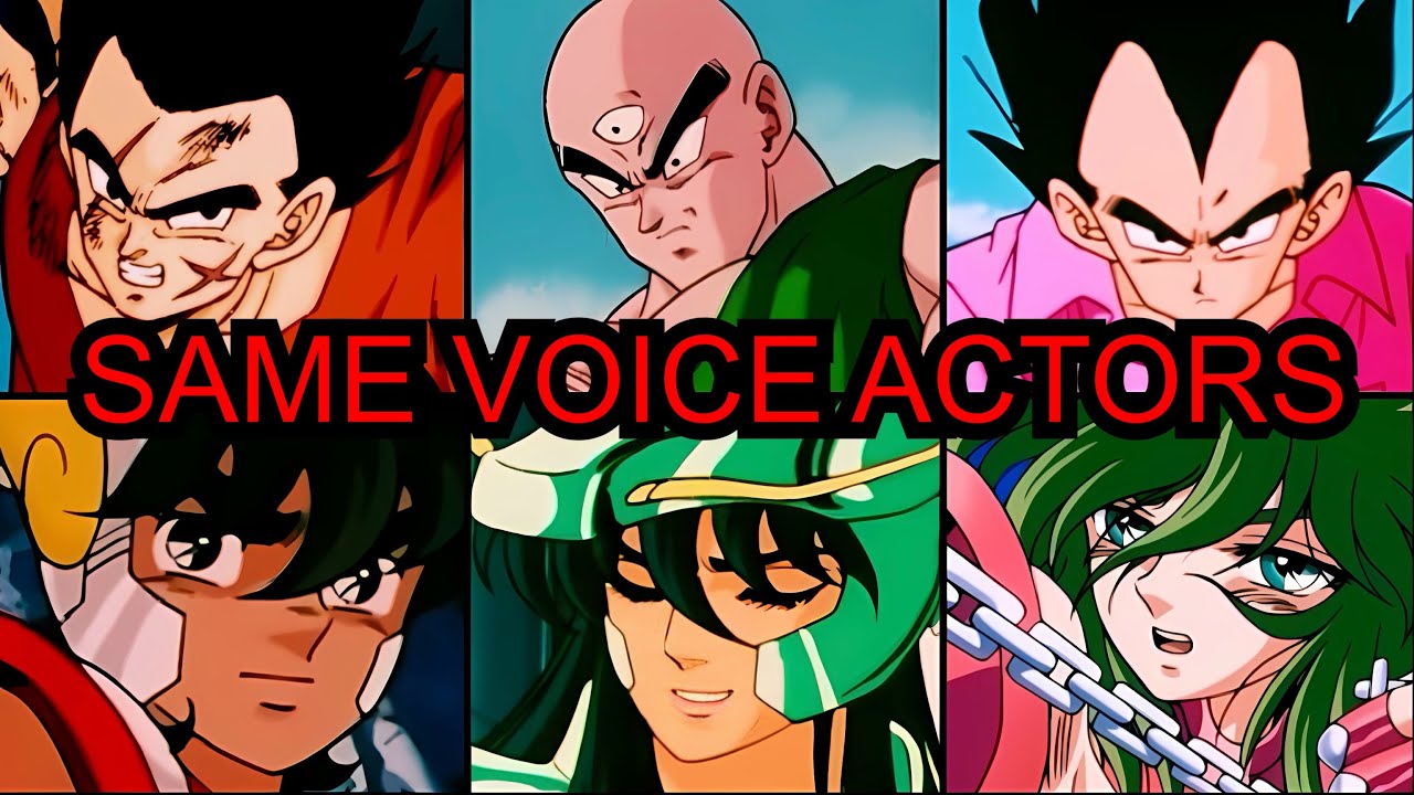 Dragon Ball × Saint Seiya | Same Voice Actors