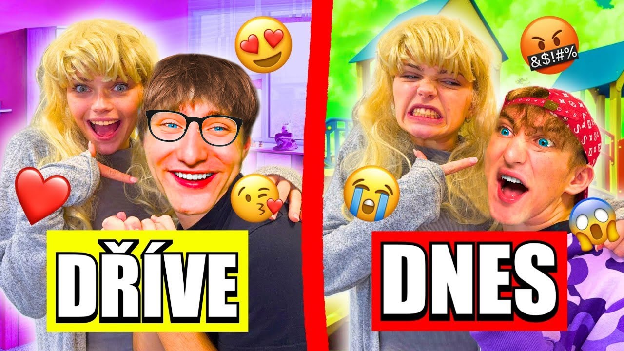 MOJE a BOUCHALA DĚTSTVÍ DŘÍVE vs TEĎ!