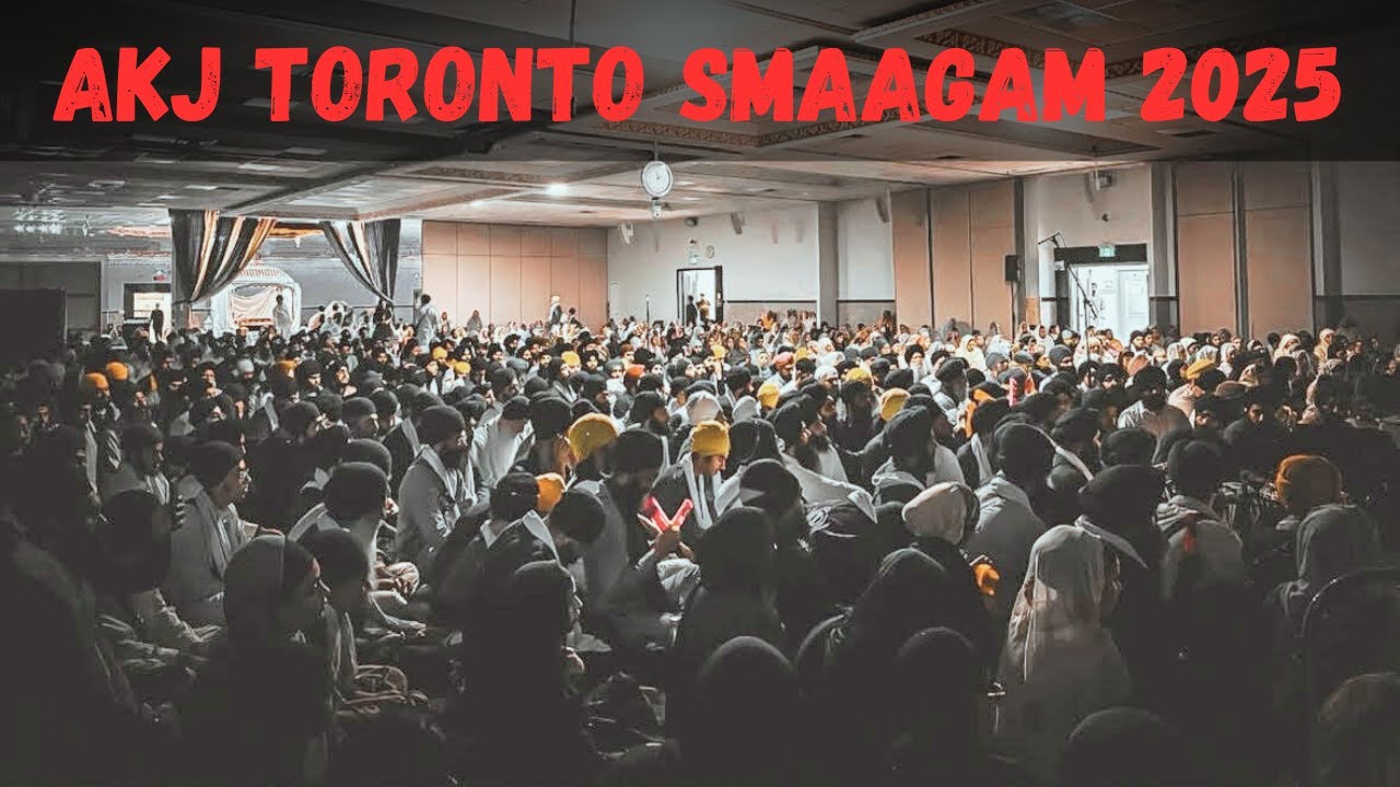 Akhand Keertan Smaagam Toronto 2025 - Kirtan Moments