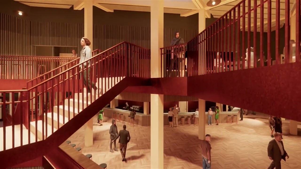 Octagon redevelopment walk-through