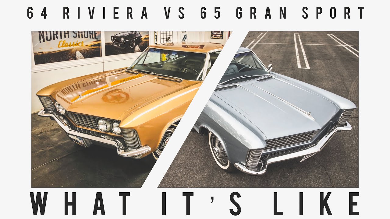 This vs that 1964 Buick Riviera versus 1965 Buick Riviera gran sport￼, which one tickles your fancy?