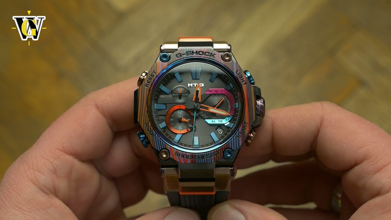 Happy Easter with a colorful G-Shock - MTG-B2000 Rainbow Mountain review