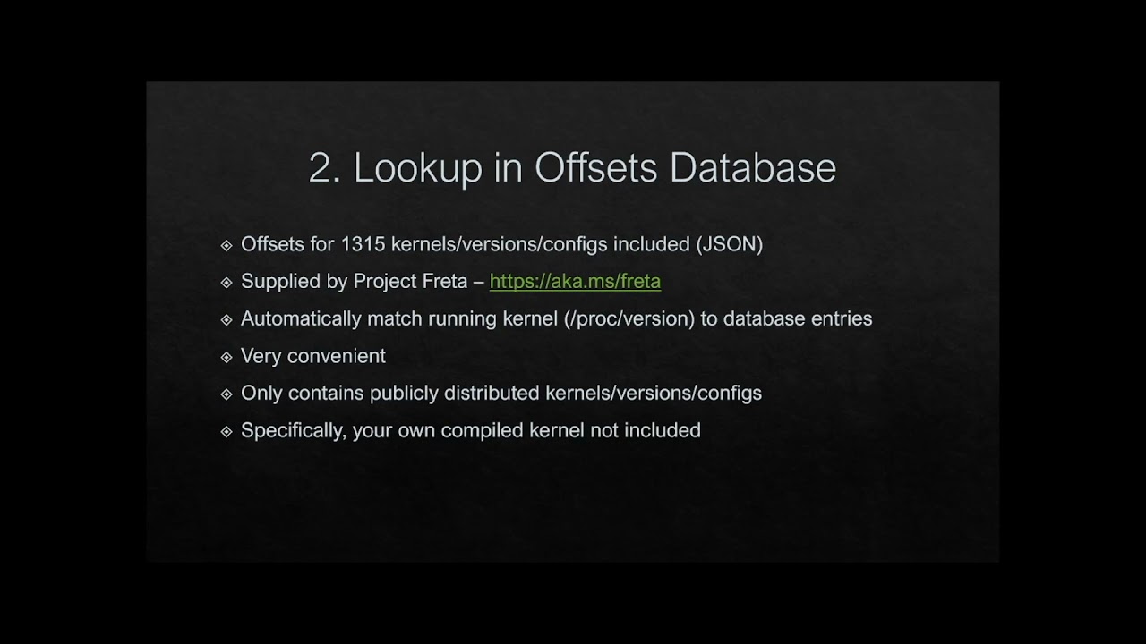 Auto-discovery of Kernel Struct Offsets without BTF &ndash; Kevin Sheldrake, Microsoft