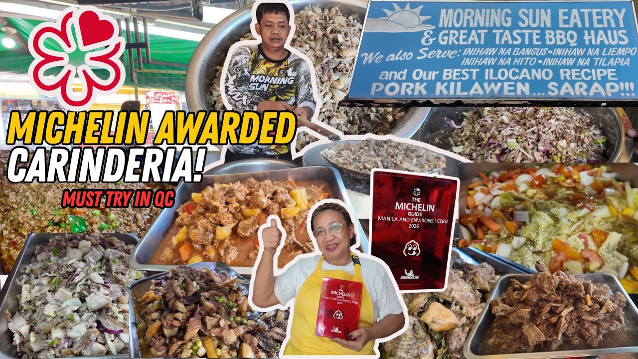 [4K] MICHELIN BIB RESTAURANT IN QUEZON CITY MORNING SUN EATERY | PHILIPPINES STREET FOOD TOUR!