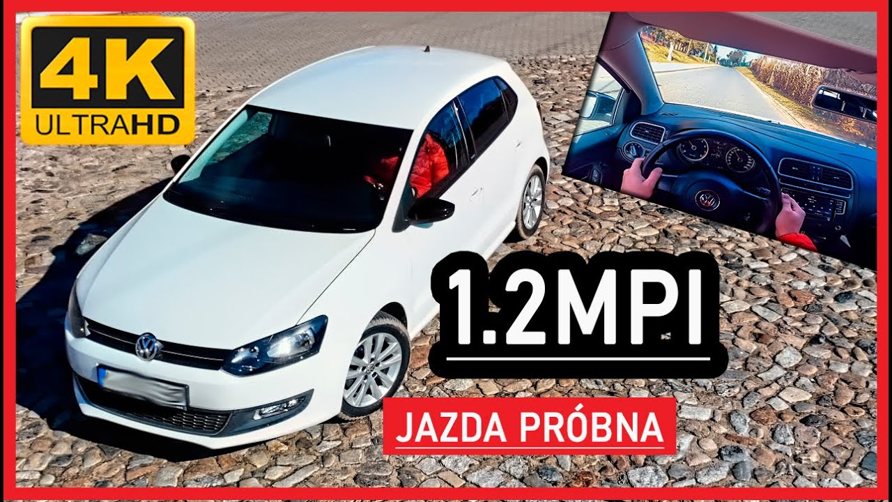 VW POLO V 1.2MPI  2011 JAZDA PRÓBNA 3-Cylindry = dobra dynamika ...