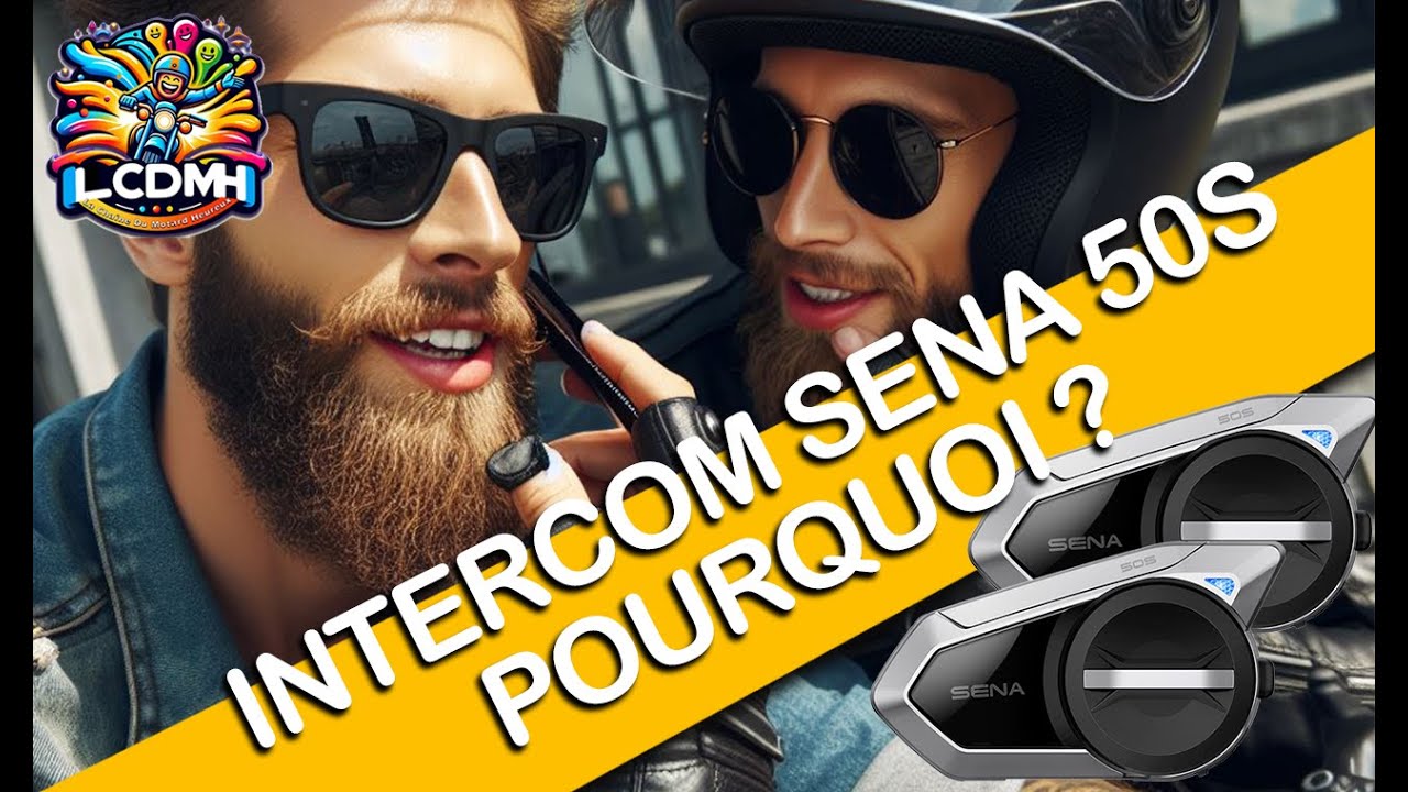 Pourquoi acheter l'intercom moto Sena 50S ?  2 ans toujours content ?