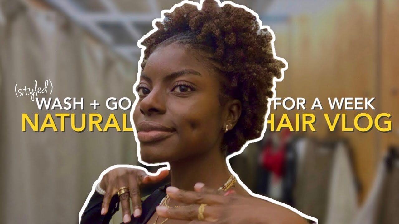 how I *REALISTICALLY* maintain my STYLED wash + go for 1 week | TWA