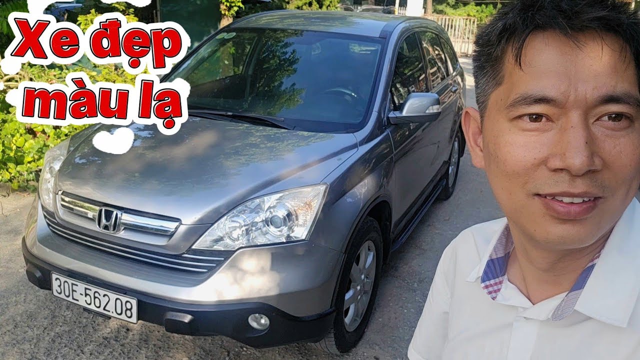 Honda CRV chất lượng vượt trội, màu hiếm XÁM BẠC