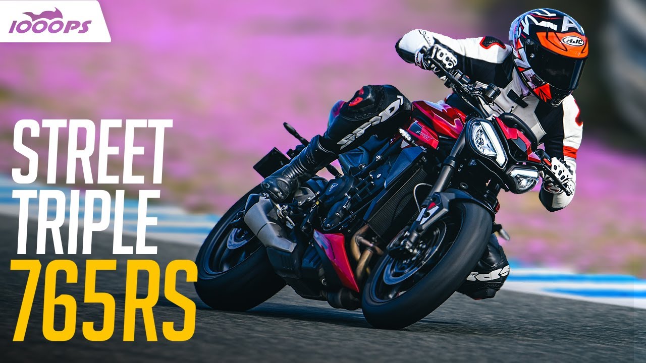Powernakedbike mit 130PS? Neue Triumph Street Triple RS 2023 im Test!