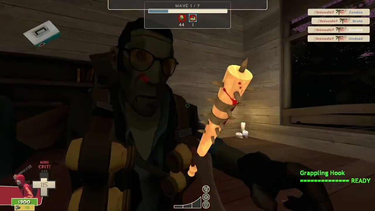 (TF2 Potato MVM Operation Ghoulish Gambit) Condemned Remaster - Solo Scout