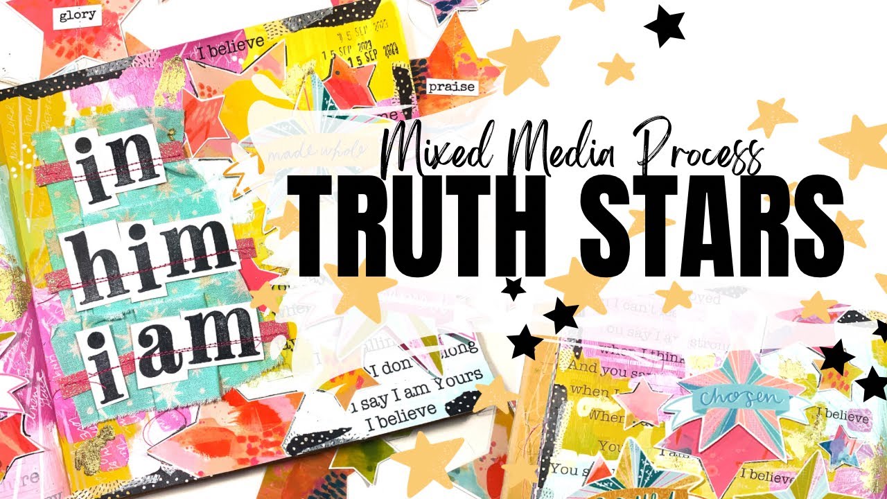 MIXED MEDIA FAITH ART JOURNALING THAT I AM LOVING!