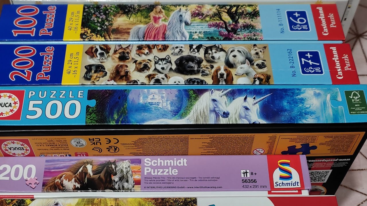 Unboxing comandă Ozone.ro - 🧩 Multe puzzle-uri 🧩