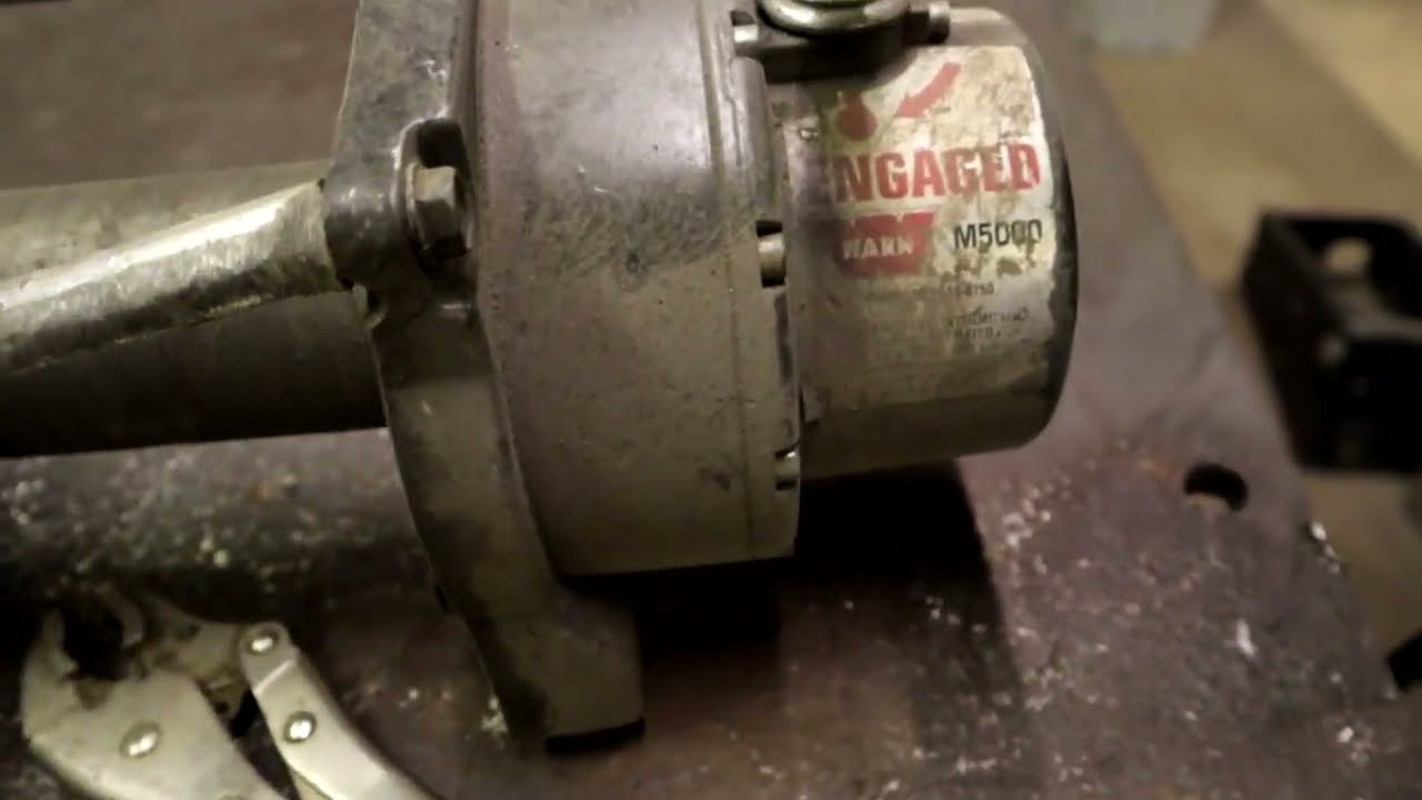 Rebuilding a Warn M-series winch Part 1