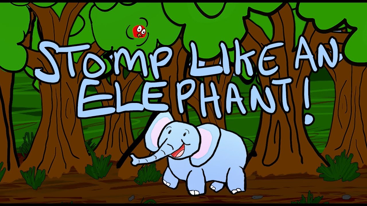 Stomp Like An Elephant - fun with LOW vs HIGH with Nate the Note!