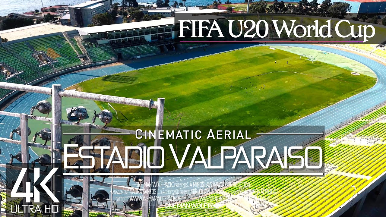 【4K】🇨🇱⚽ Estadio Elías Figueroa Brander from Above 🔥 Valparaiso CHILE 2025 🔥 Wolf Aerial™ Drone Film