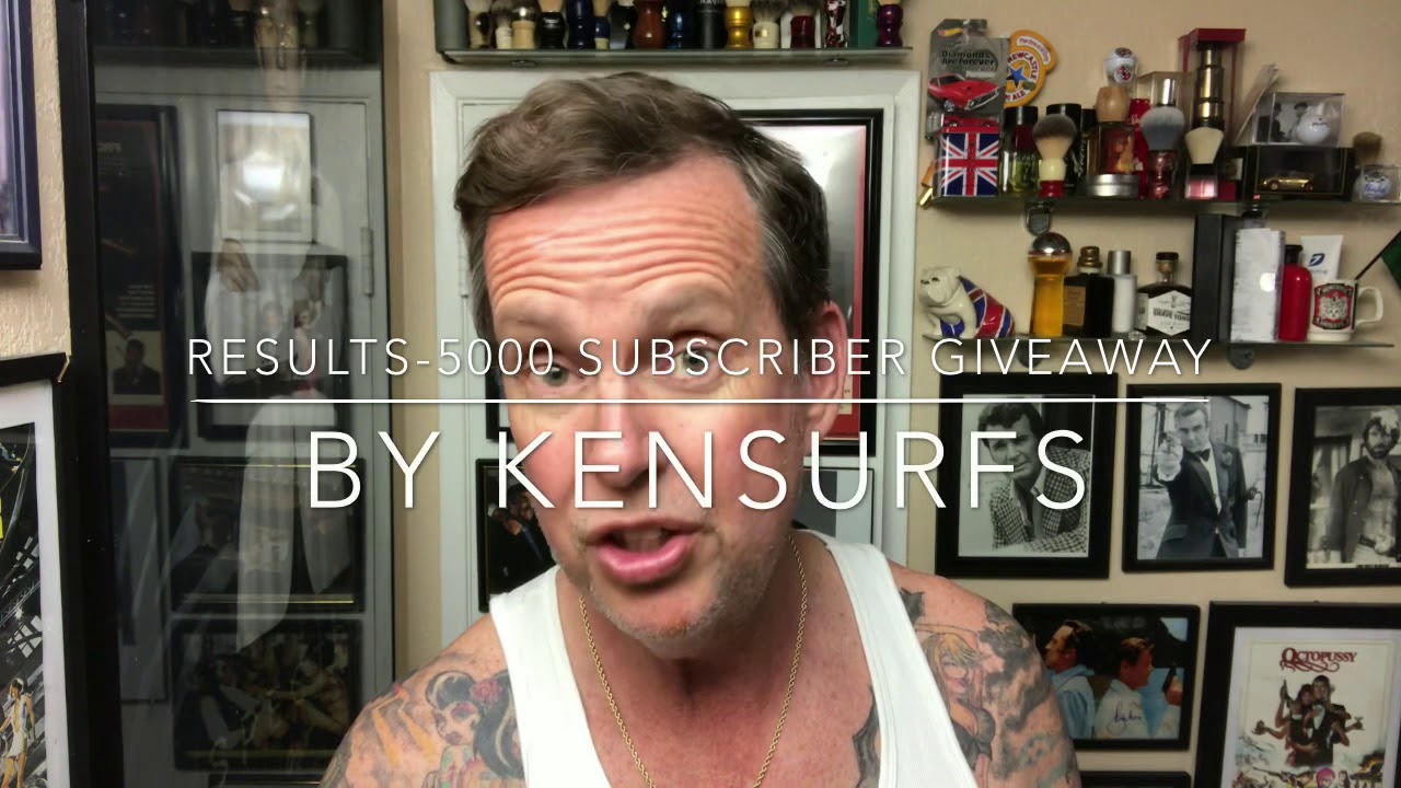 Results -5000 Subscriber Appreciation Giveaway