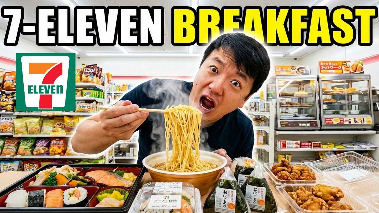 I Ate 7-ELEVEN BREAKFAST for 7 STRAIGHT DAYS in Japan. It Beat ACTUAL Restaurants