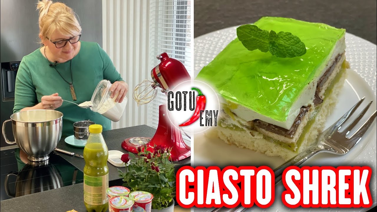 Ciasto Shrek  😃  GOTUJEMY