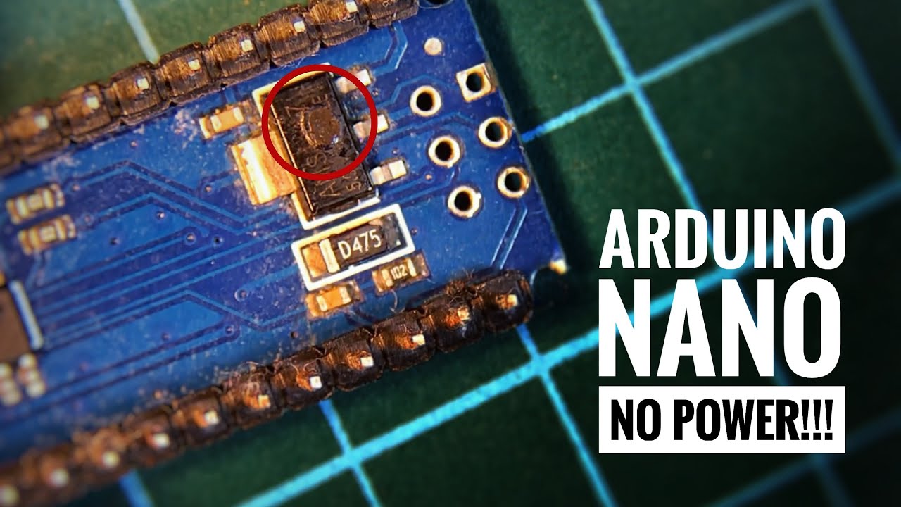 Repair Arduino - No Power!!!
