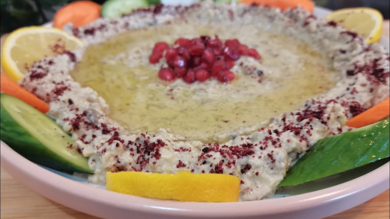 طريقة عمل سلطة البابا غنوج How to prepare pope Gnog's salad#مقبلات #رمضان2024