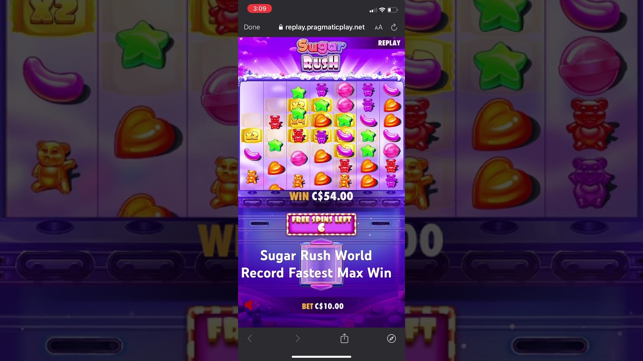 Sugar Rush World Record Fastest Max Win