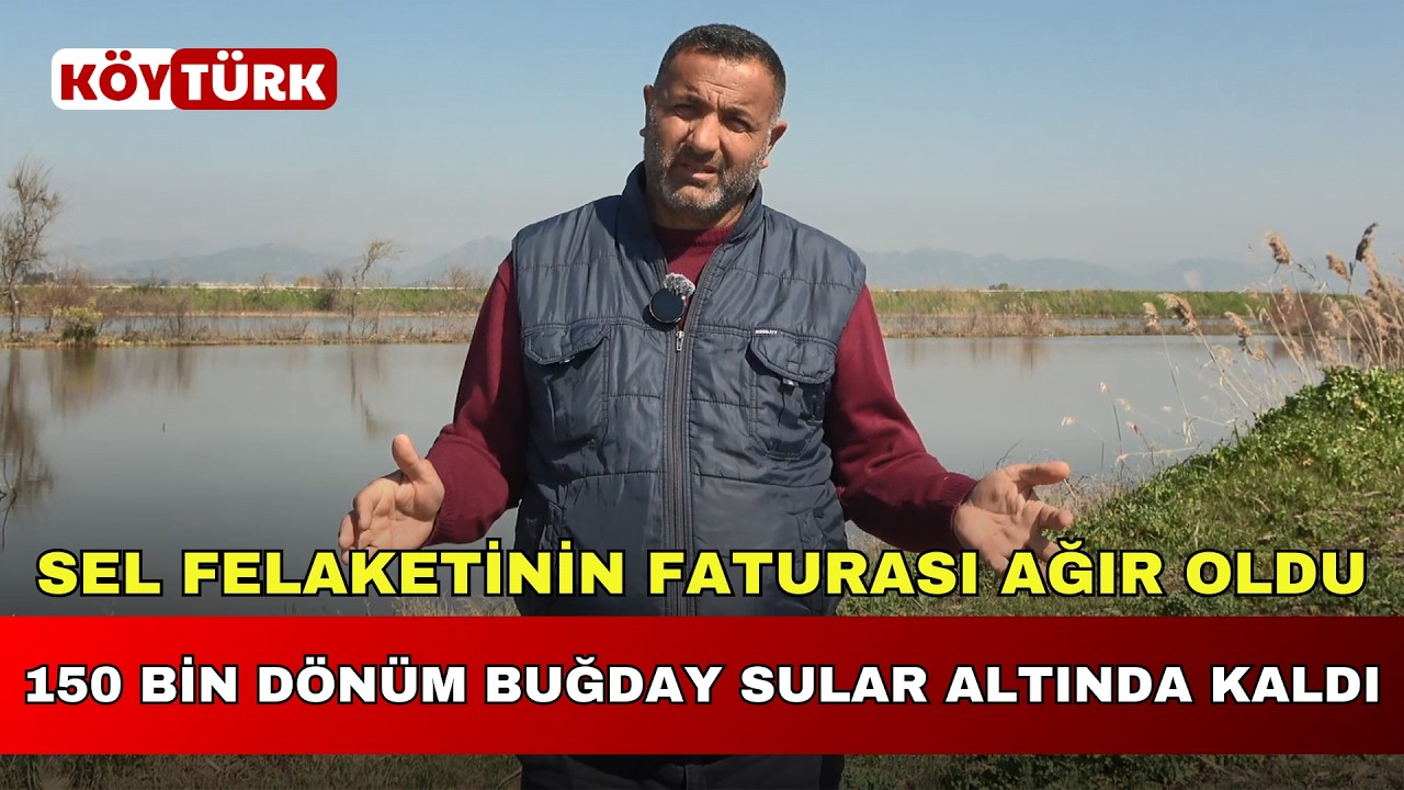 ÇİFTÇİ MUHTAR SEL FELAKETİNDE Kİ MAĞDURİYETİ ANLATTI