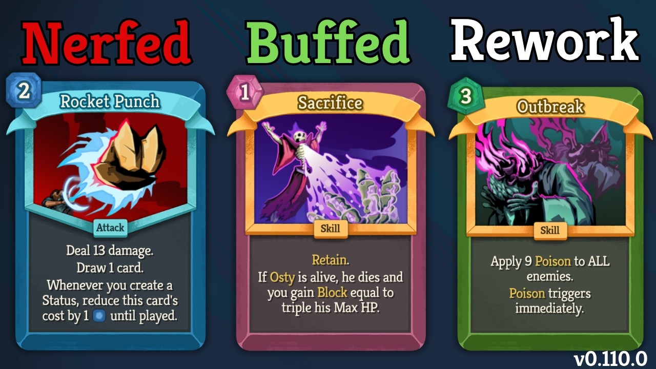 Slay the Spire 2 Beta Patch Notes &ndash; Quick Hits (v.110)