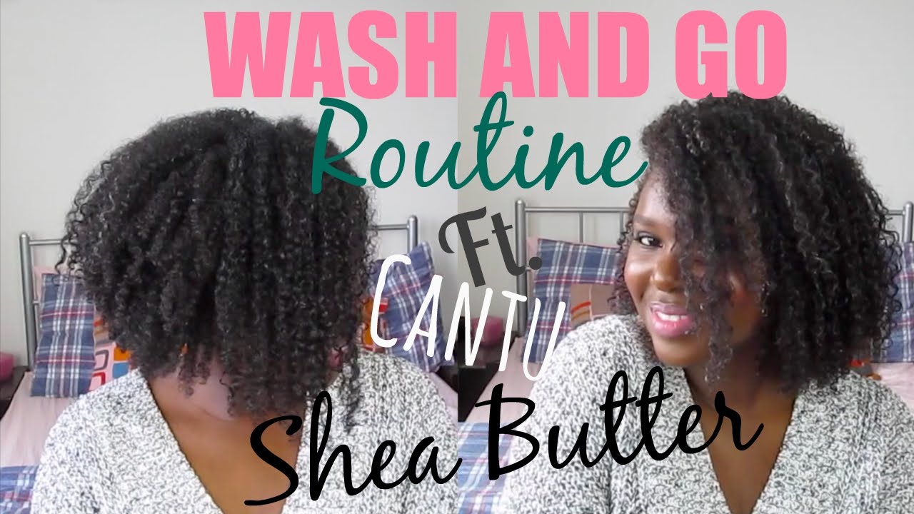 Wash and Go For Natural Hair | Summer Curls with CANTU Shea Butter