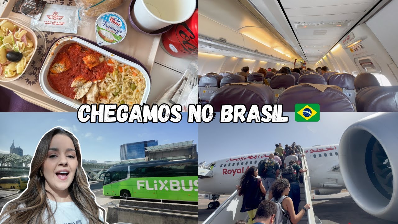 MINHA VIAGEM DE PORTUGAL PARA O BRASIL - VLOG | Carolina Ferreira
