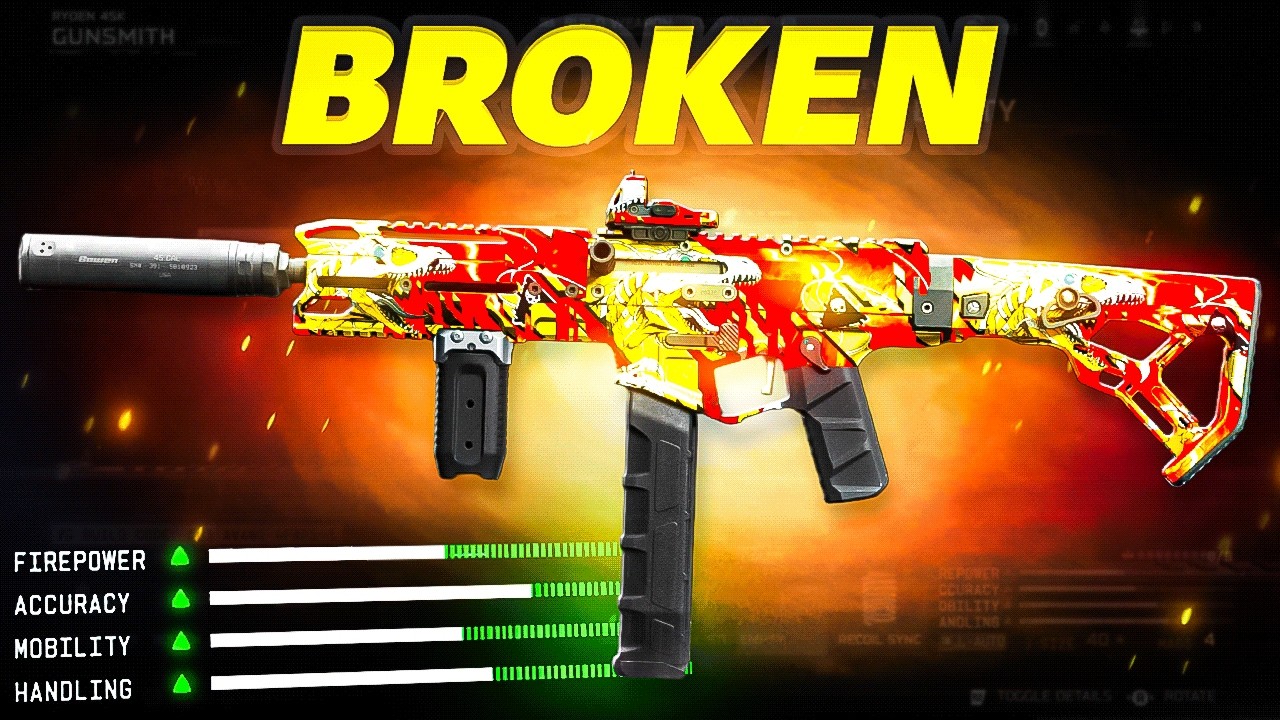 new *META* RYDEN 45K CLASS is TAKING OVER BLACK OPS 7! (Best RYDEN 45K Class Setup) - BO7