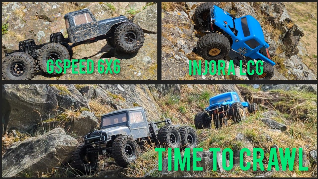 Gspeed 6x6 & Injora LCG battle it out
