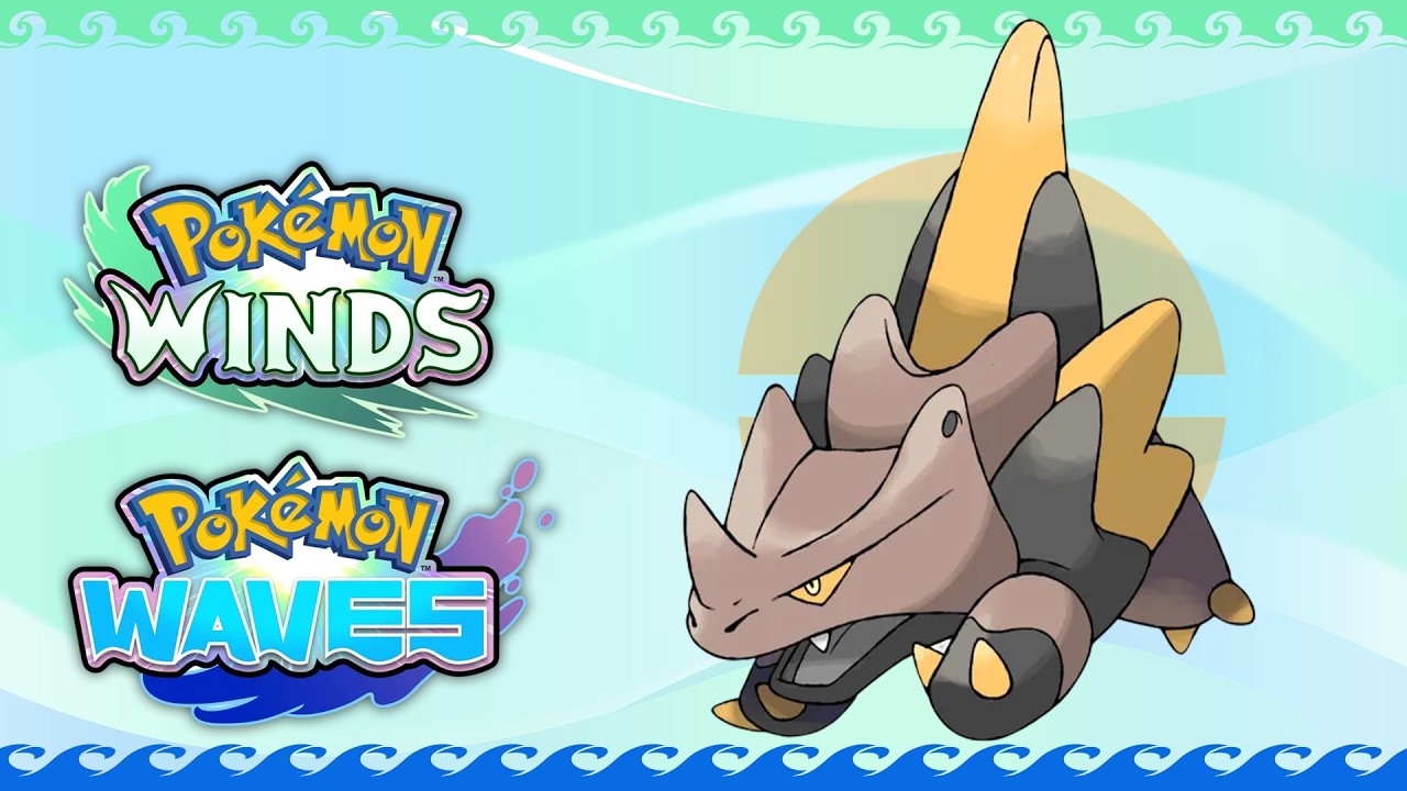 В Pok&eacute;mon Winds & Waves появилась новая региональная вариация!