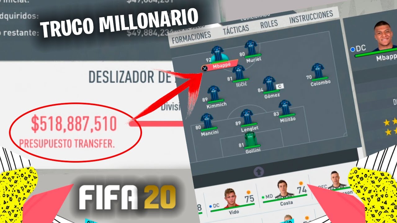 COMO TENER DINERO INFINITO FIFA 20 Modo Carrera