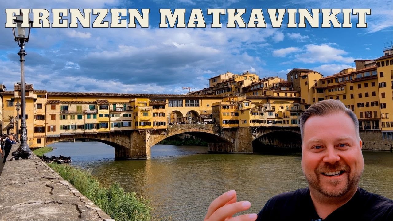 Lentopojan vlogi: Firenzen matkavinkit
