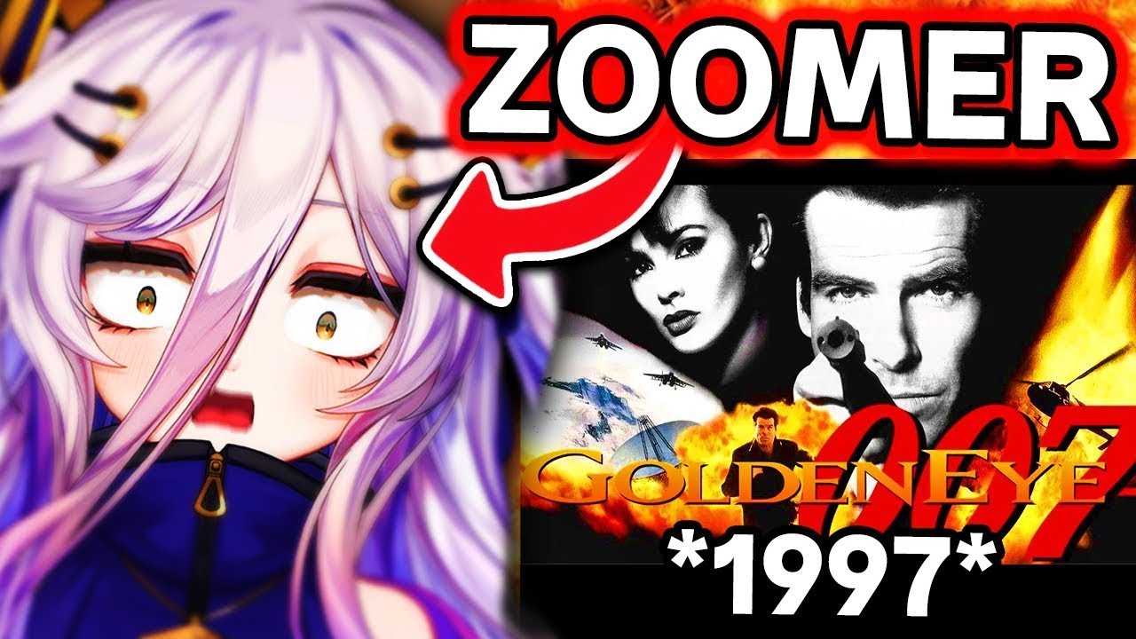 Zoomer tries playing Goldeneye from 27 years ago