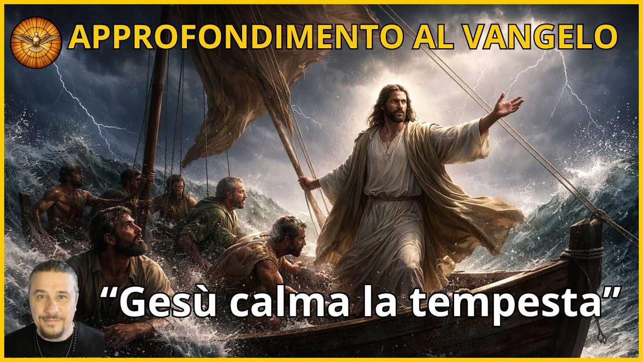 Gesù calma la tempesta - 31 Gennaio