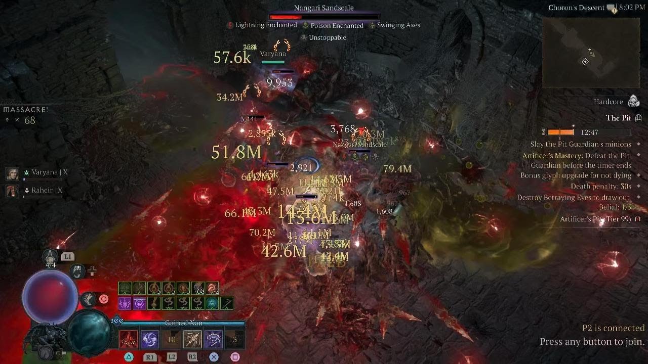 Diablo IV - S11 - BloodSpear Necro - HC - Pit99