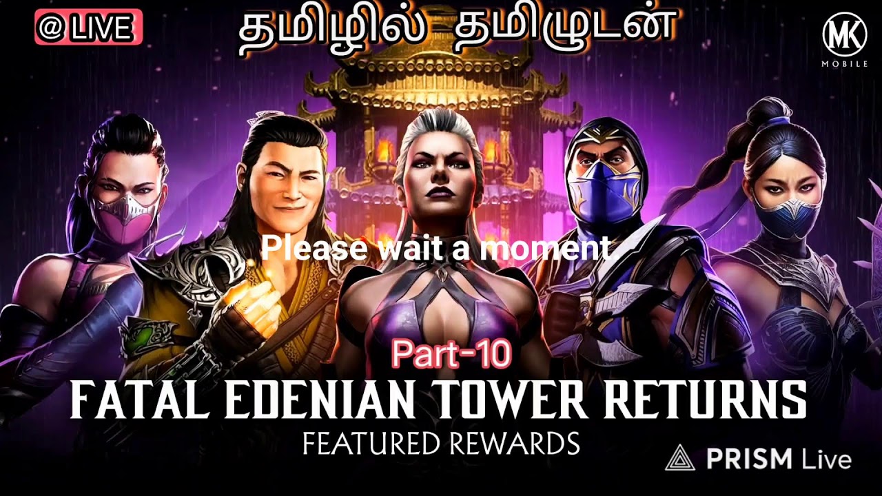 Live @ 8:30 PM | Edenian Fatal 165+ Beginner Guide| தமிழில் தமிழுடன்| MK Mobile