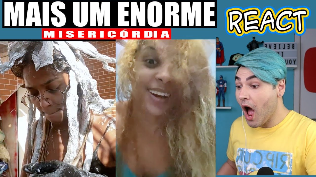 MAIS UM CABELO ENORME  | REAGINDO A DESCOLORÇÃO GLOBAL EM CASA, SERÁ QUE DEU CERTO?