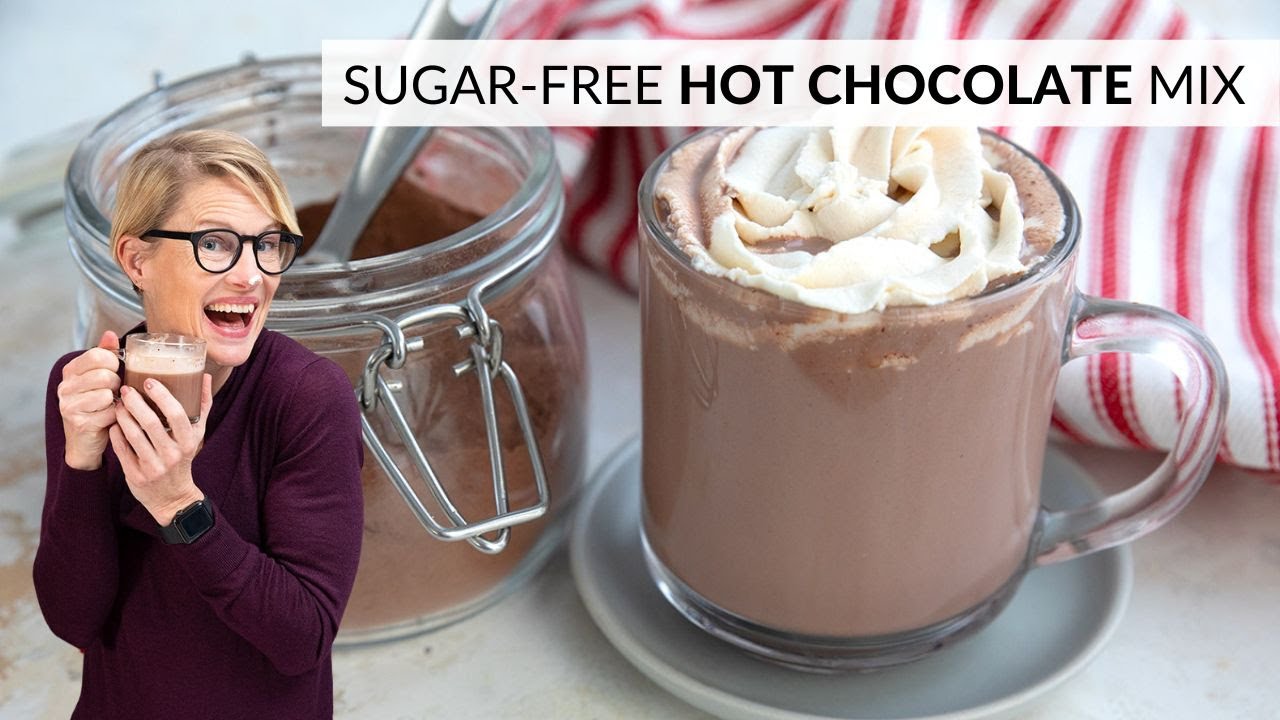 Ketolicious Hot Chocolate! Make YOUR OWN easy sugar-free mix!