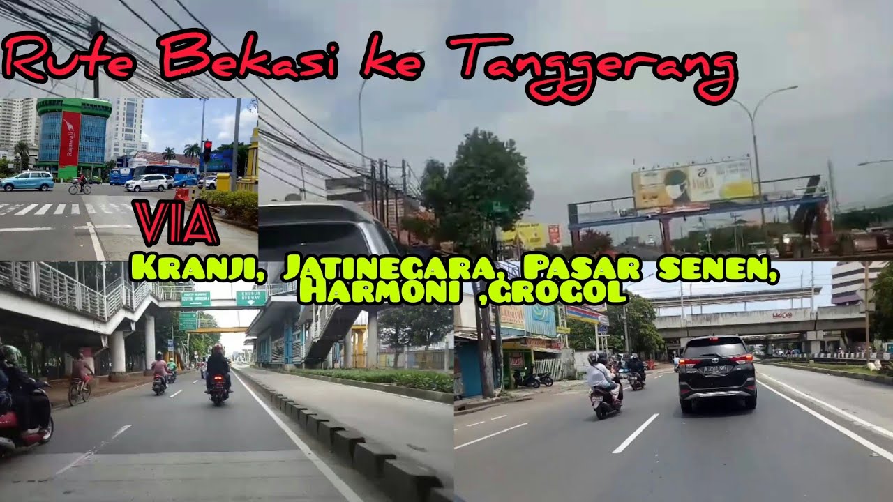 Rute Motor dari Bekasi ke Tanggerang via Klender Jatinegara (Jl.I Gusti Ngurahrai)