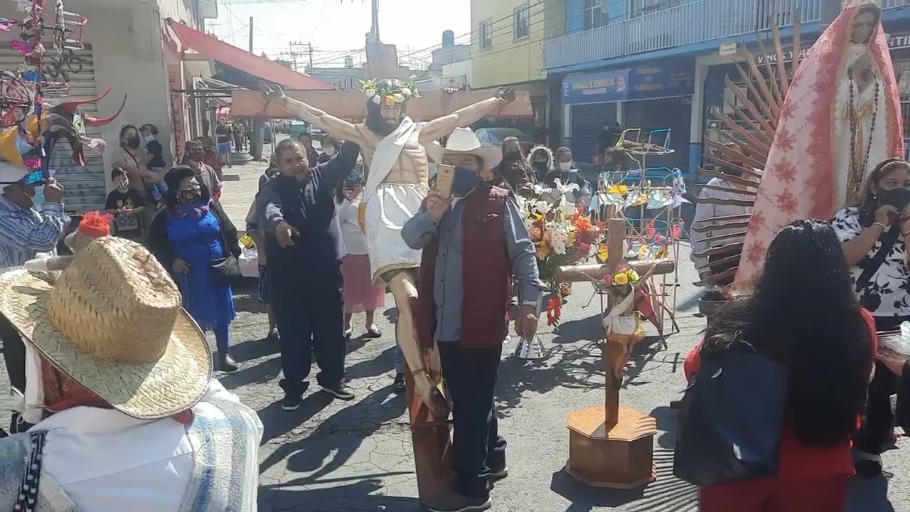 ENTREGA DE MAYORDOMIA/2021-2022/ DE ALLENDE CHALCATONGO TLAX. OAX. EN NEZA EDO. DE MEX.