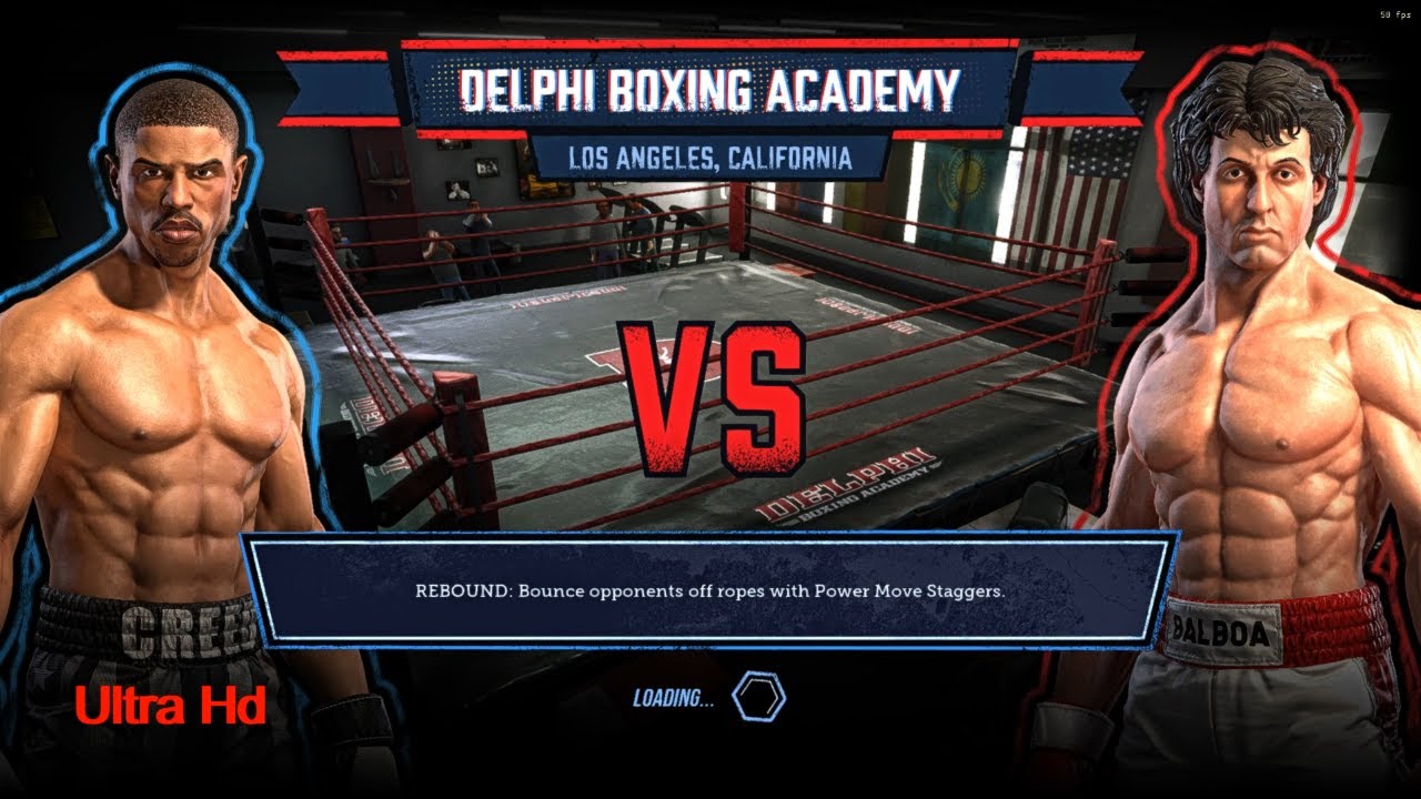 Big Rumble Boxing Creed Champions Ultra HD - Adonis Creed VS Rocky Balboa